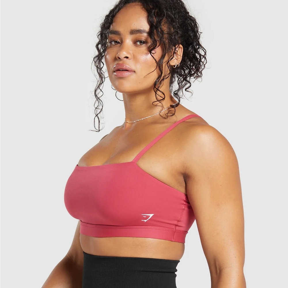 Gymshark Rose Pink Seamless Light-Support Sports Bra